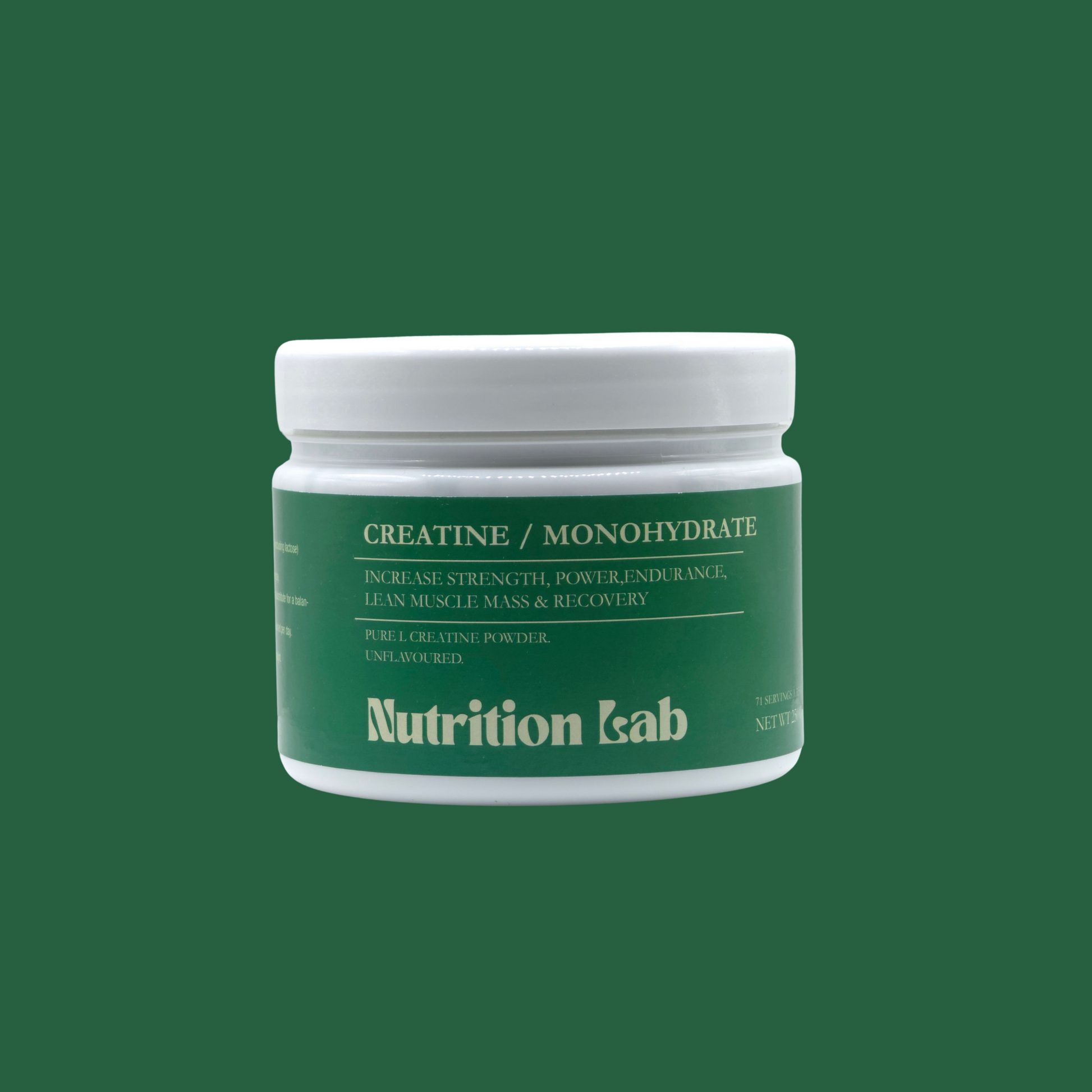 Creatine/Monohydrate – Nutrition Lab 250gr