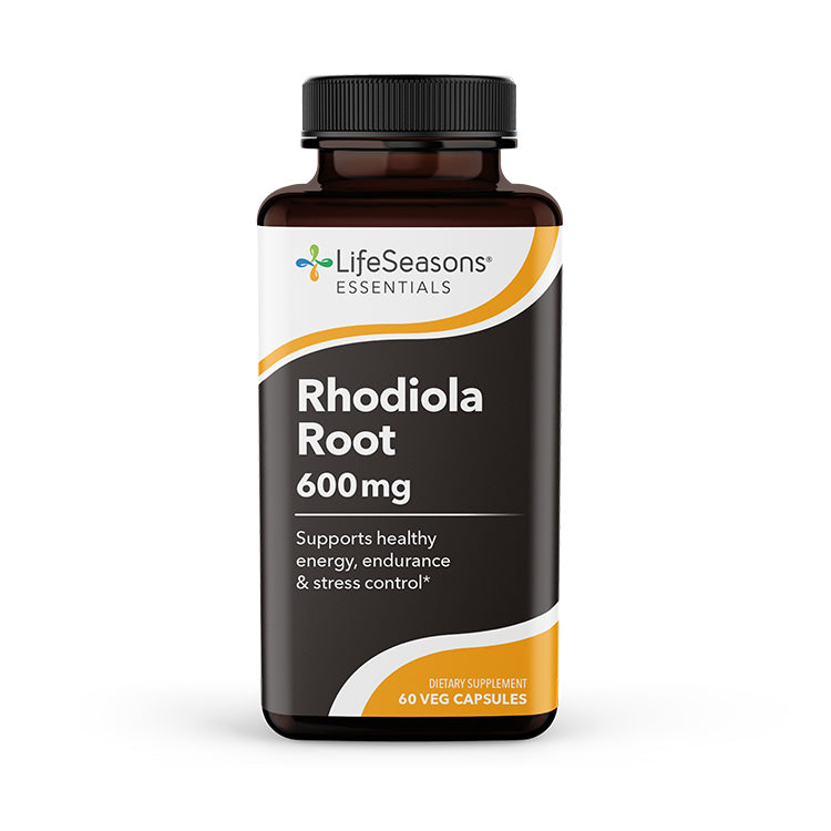 LifeSeasons, Rhodiola Root, 600 mg, 60 Veg Capsules (300 mg per Capsule)