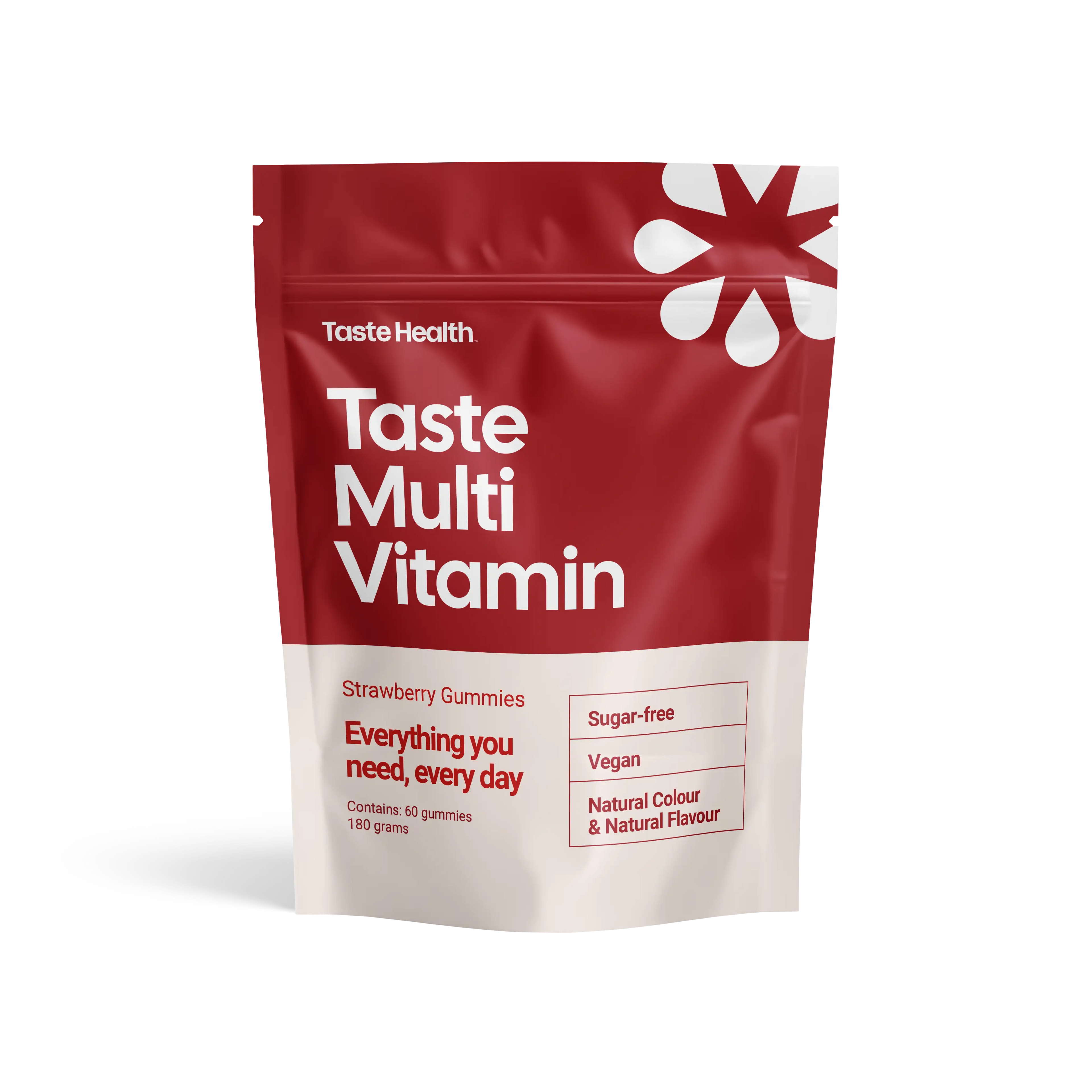 Taste Health Multivitamin strawberry gummies jar