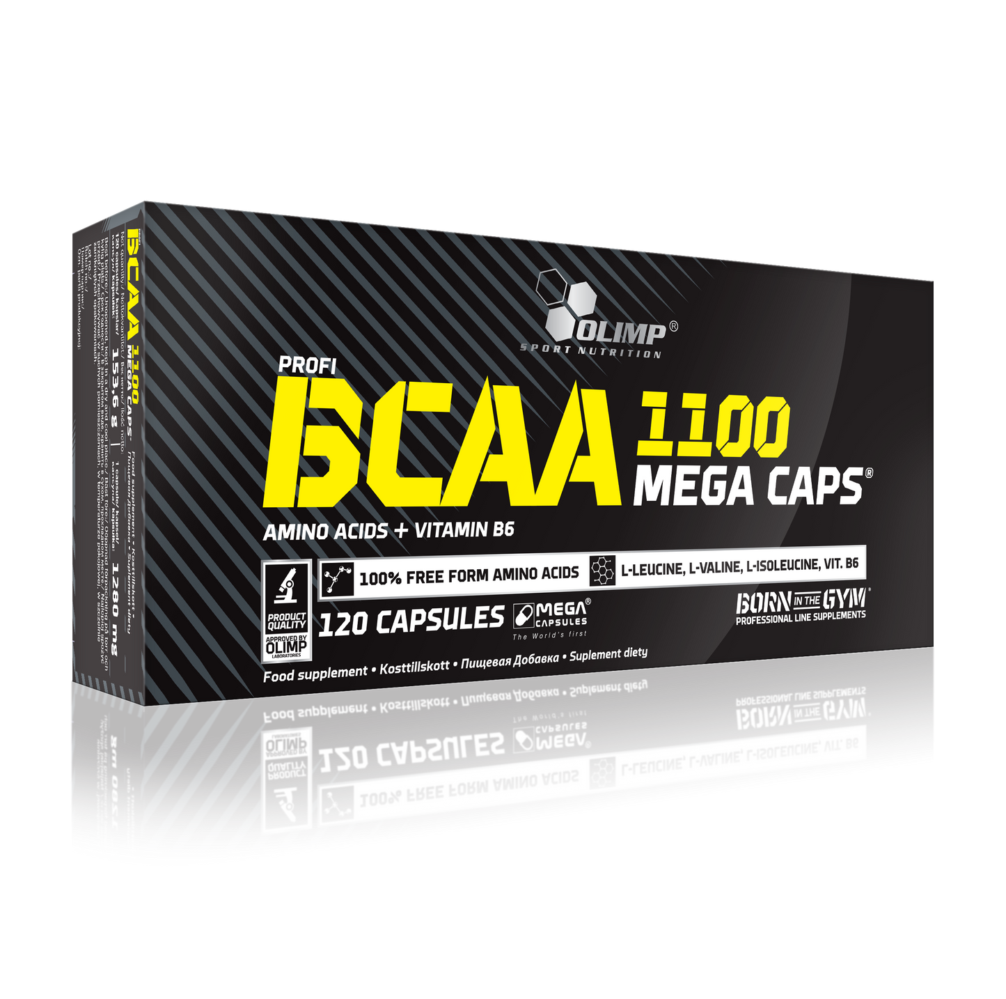 BCAA 1100 Mega Caps – 120 caps