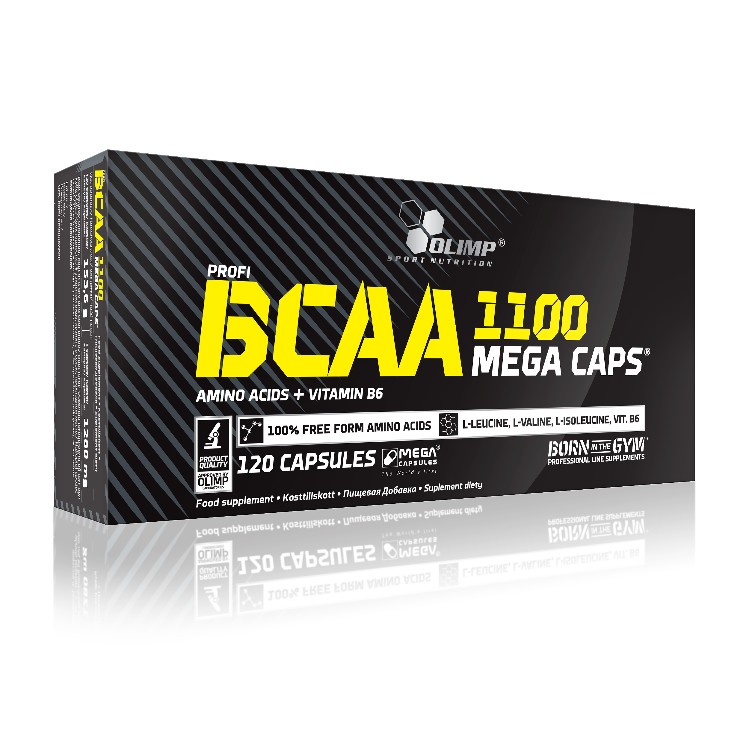 BCAA 1100 Mega Caps – 120 caps