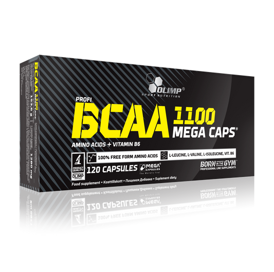 BCAA 1100 Mega Caps – 120 caps