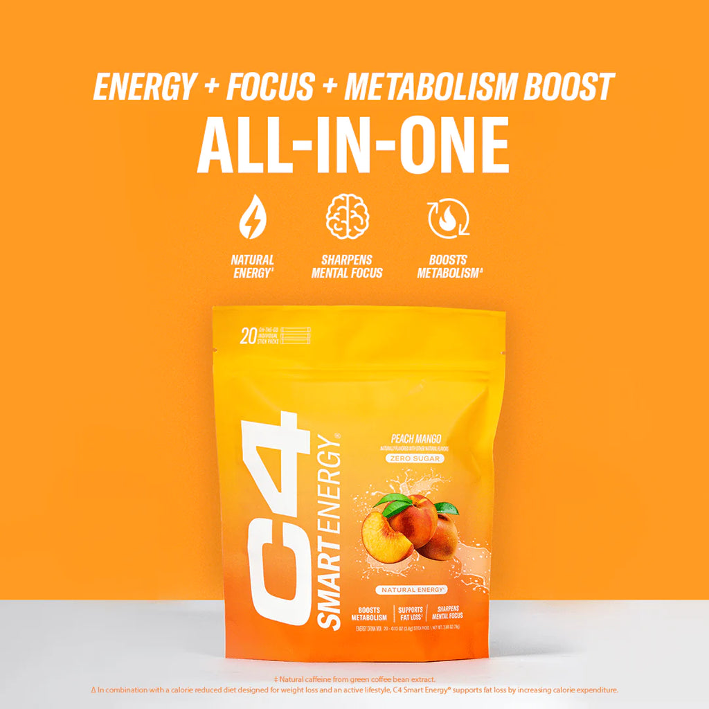 C4 smart energy powder sachets