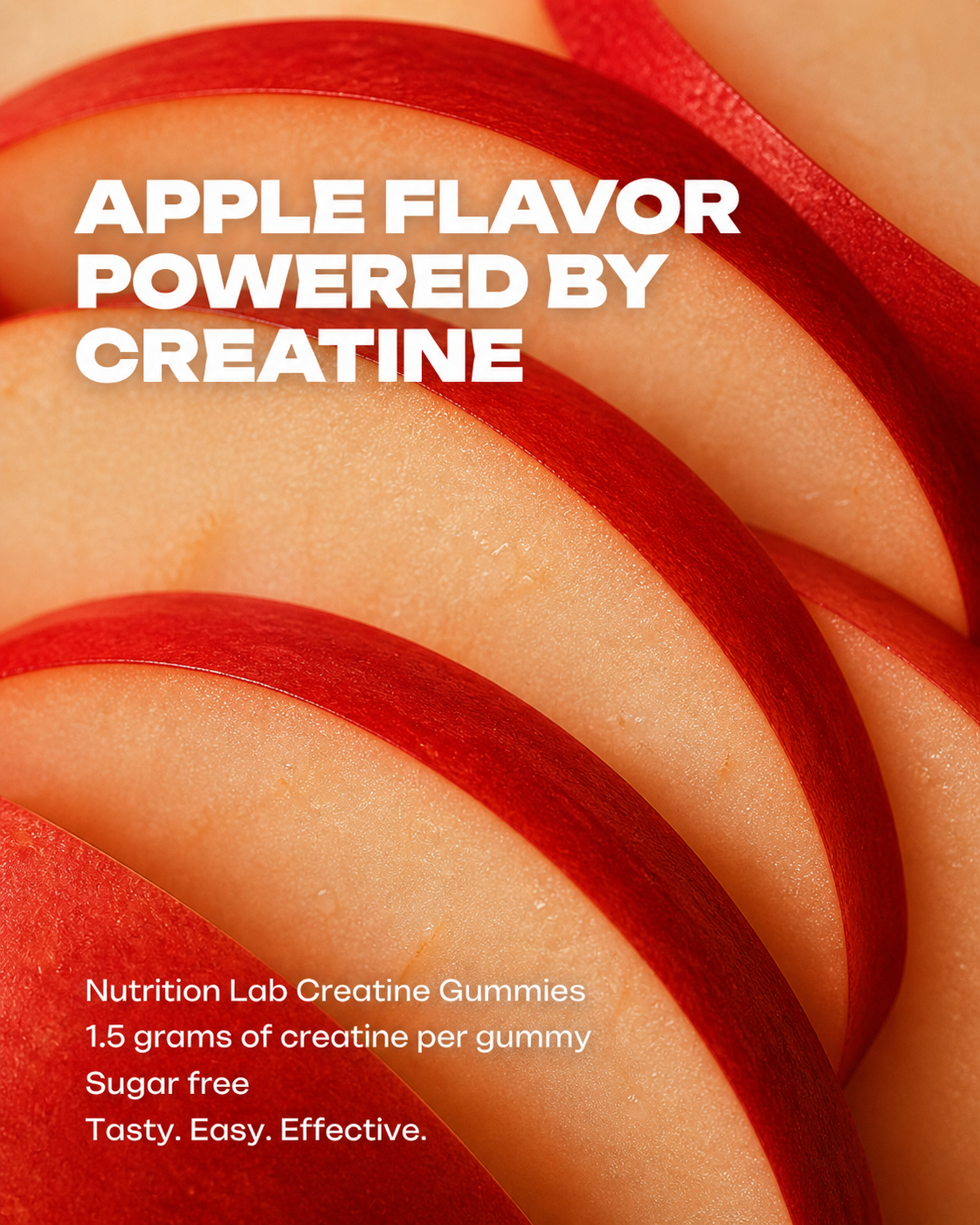 Creatine Gummies | 1.5g Micronized Creatine Monohydrate | Sugar-Free