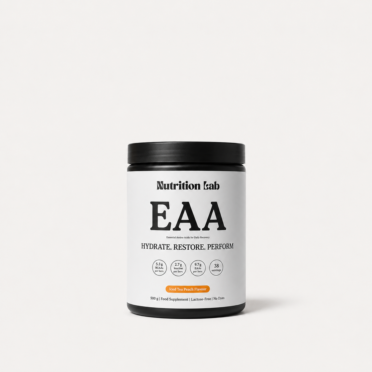 Essential Amino Acids Powder | Peach Iced Tea 500g