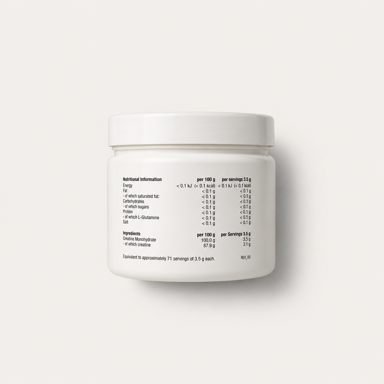 Creatine/Monohydrate – Nutrition Lab 250gr