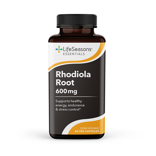 LifeSeasons, Rhodiola Root, 600 mg, 60 Veg Capsules (300 mg per Capsule)