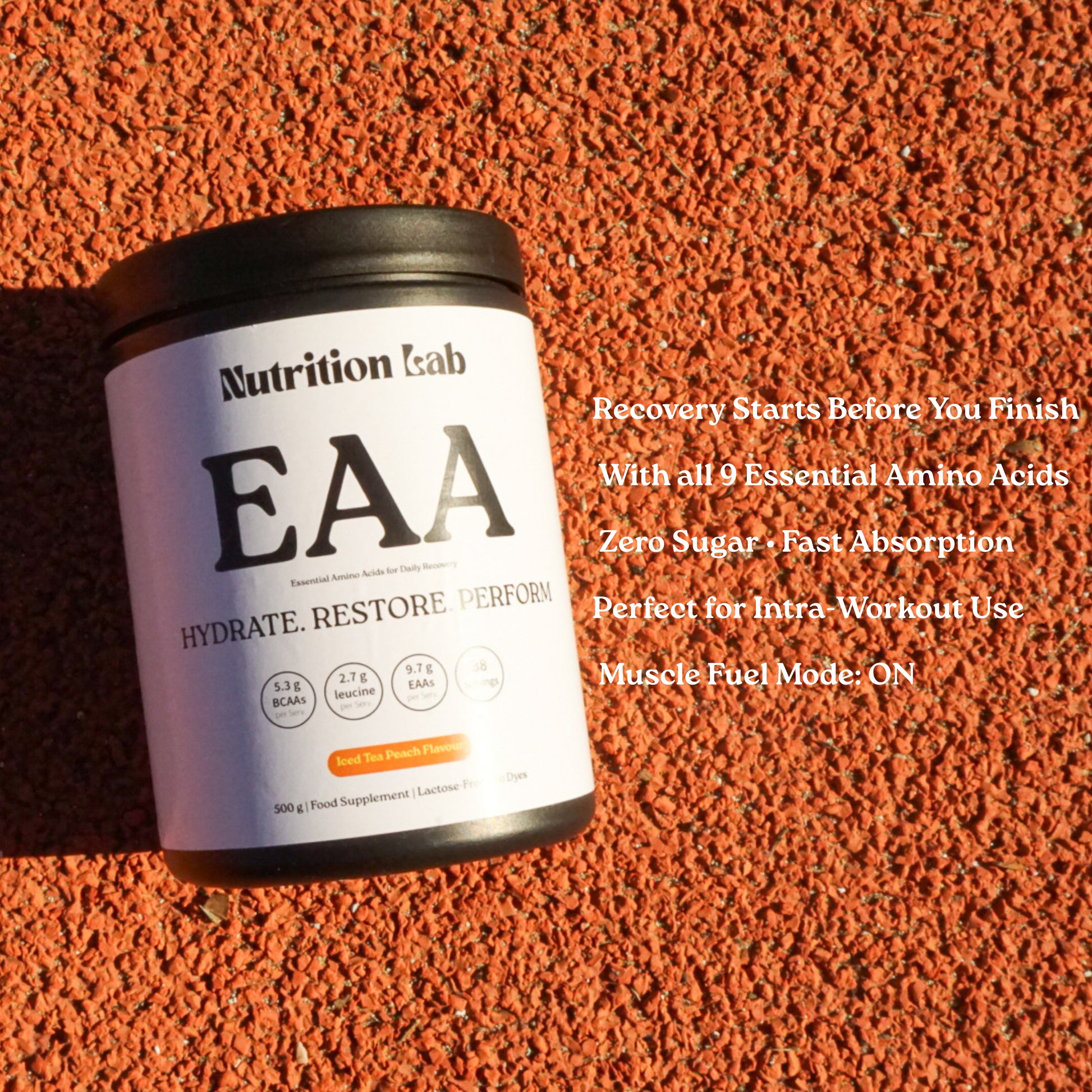 EAA Instant Powder 500g | Iced Tea Peach Flavour