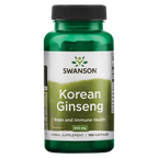 Korean Ginseng, 500mg – 100caps