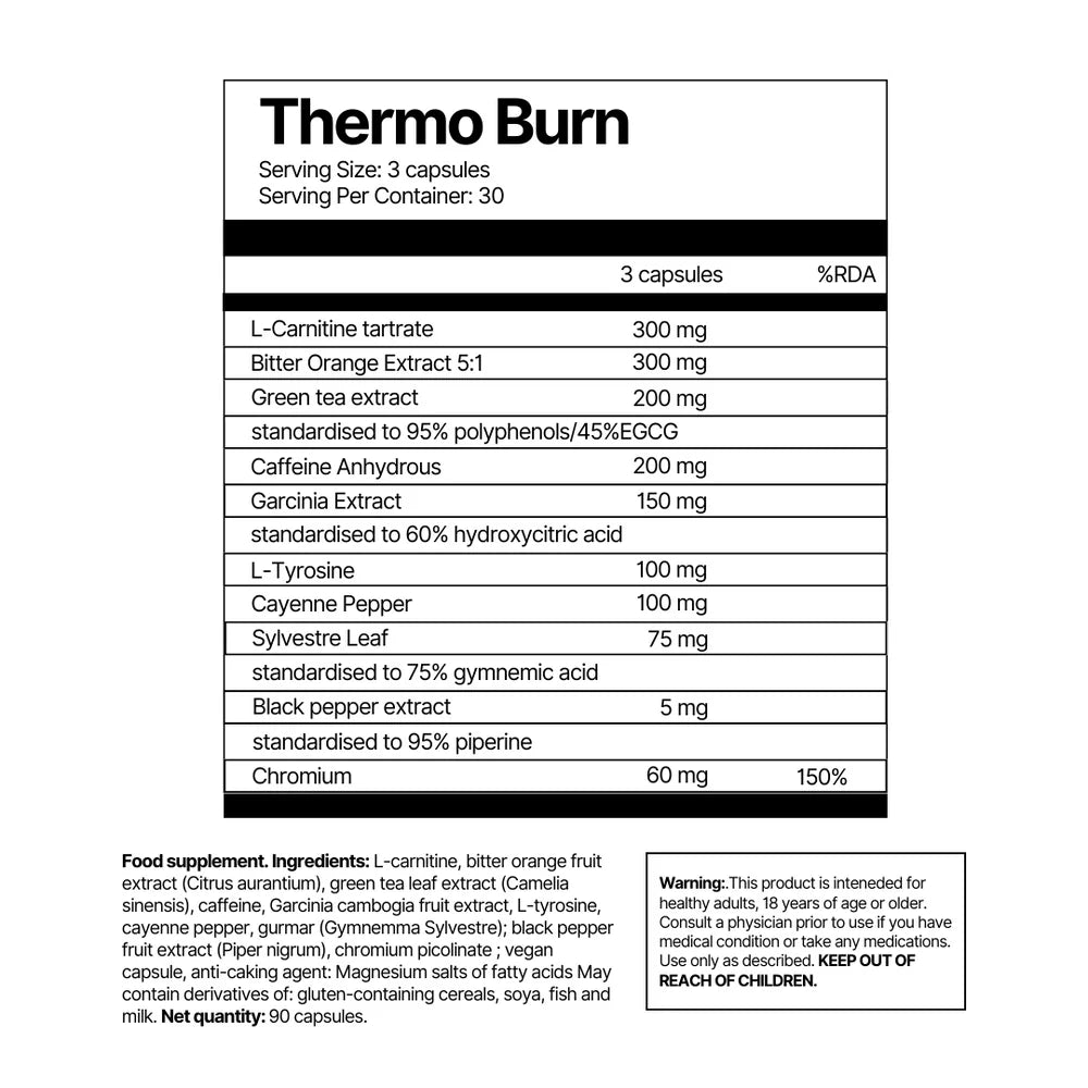 Thermo Burn 4Energy - 90 capsules / 30 servings