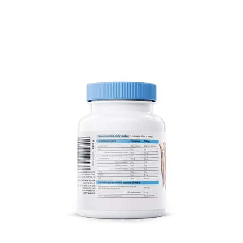 Ashwagandha EXTRA, 400 mg – 60 vegan capsules
