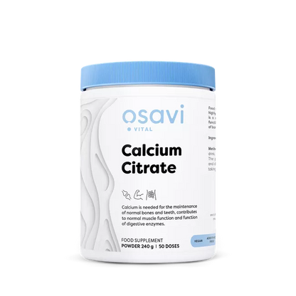 Calcium citrate, powder – 240 grams