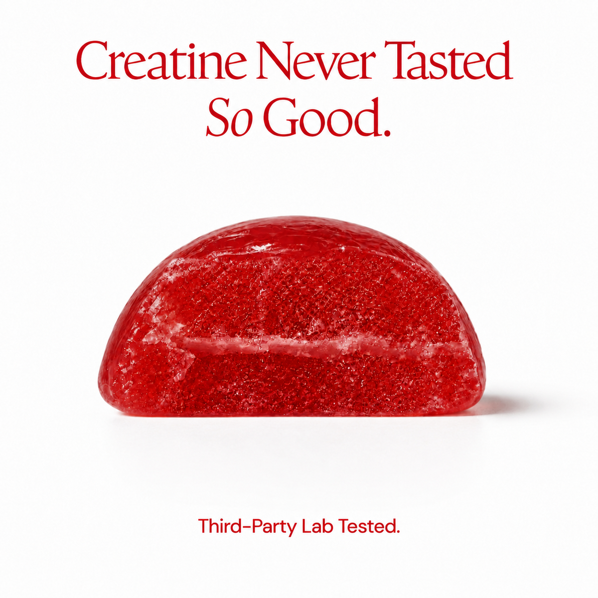 Creatine Gummies | 1.5g Micronized Creatine Monohydrate | Sugar-Free