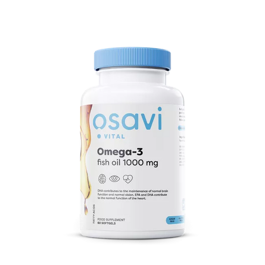 Omega 3 Fish oil 1000mg -60 soft gels Osavi