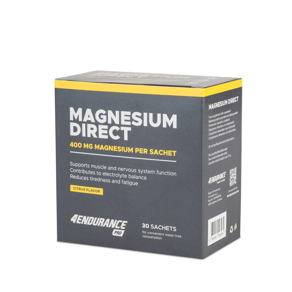 Magnesium Direct -  4Endurance Pro (30 sachets / 400 mg per sachet)