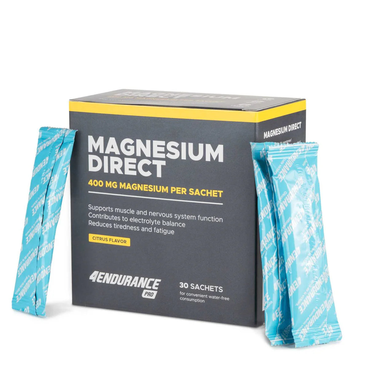Magnesium Direct -  4Endurance Pro (30 sachets / 400 mg per sachet)