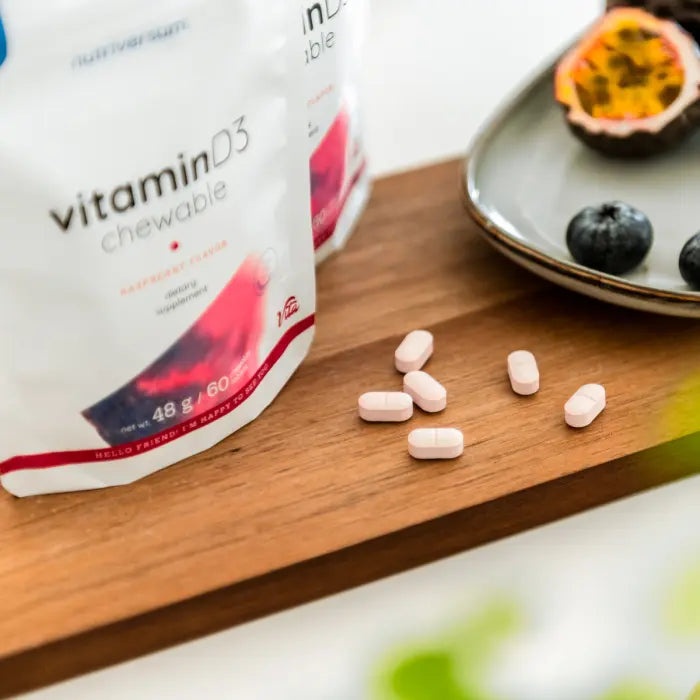 Vitamin D3 Chewable – 60 chewable tablets