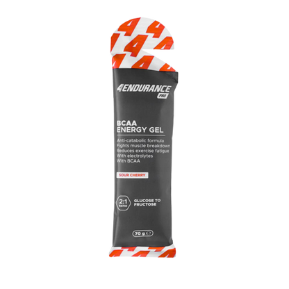 20 x 70g Energy Gel With BCAA Box 4Endurance Pro