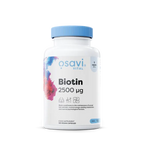 Biotin, 2500mcg – 120 vegan caps
