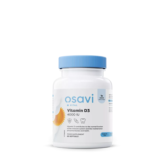 Vitamin D3 4000IU 60 softgels – Osavi