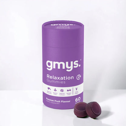 Gmys Relaxation Gummies Passion Fruit 60 Gummies